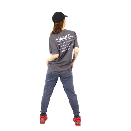 （Marble）U2511-605 デニム風スリムパンツ BLUEDENIM　UNISEX M・ML・ L・XL