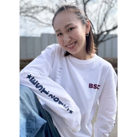 BSG CLUB L/SL Tee　ホワイト　LサイズXLサイズ