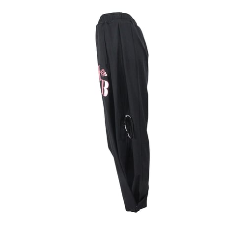 （Marble）L2603-607　タックワイドパンツ　BLACK　LADIES M・L