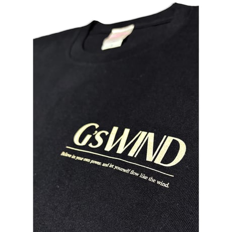G's WIND Tee　ブラック　MサイズLサイズ