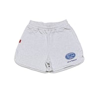 GIW OVAL LOGO W'S SWEAT SHORTS　アッシュ　SサイズMサイズ