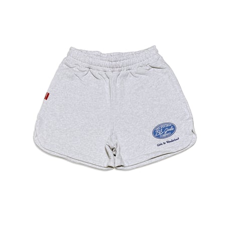 GIW OVAL LOGO W'S SWEAT SHORTS　アッシュ　SサイズMサイズ