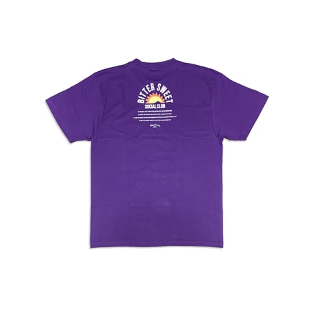 BS SOCIAL CLUB PREMIUM COMFORT Tee　パープル　LサイズXLサイズ