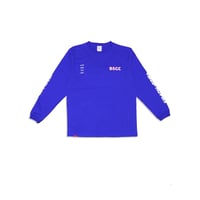 BSG CLUB L/SL Tee　ロイヤルブルー　LサイズXLサイズ