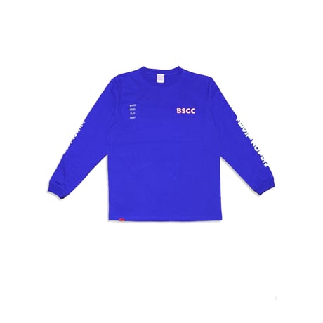 BSG CLUB L/SL Tee　ロイヤルブルー　LサイズXLサイズ