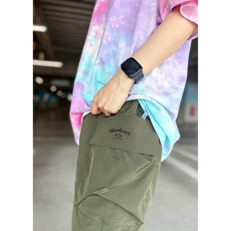 GIRLS PREMIUM POLYESTER CARGO PANTS　ARMY（アーミー）　SサイズMサイズLサイズ