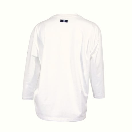 （Marble）L2511-104 7分袖丈Tシャツ WHITE　LADIES F