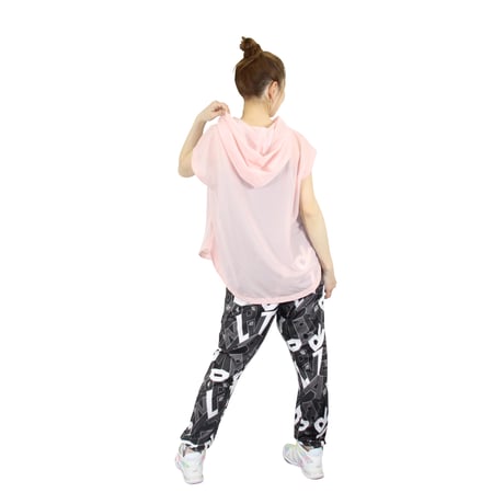 （Marble）U2606-605　総柄ストレッチロングパンツ　Monotone　UNISEX  M ・L ・XL
