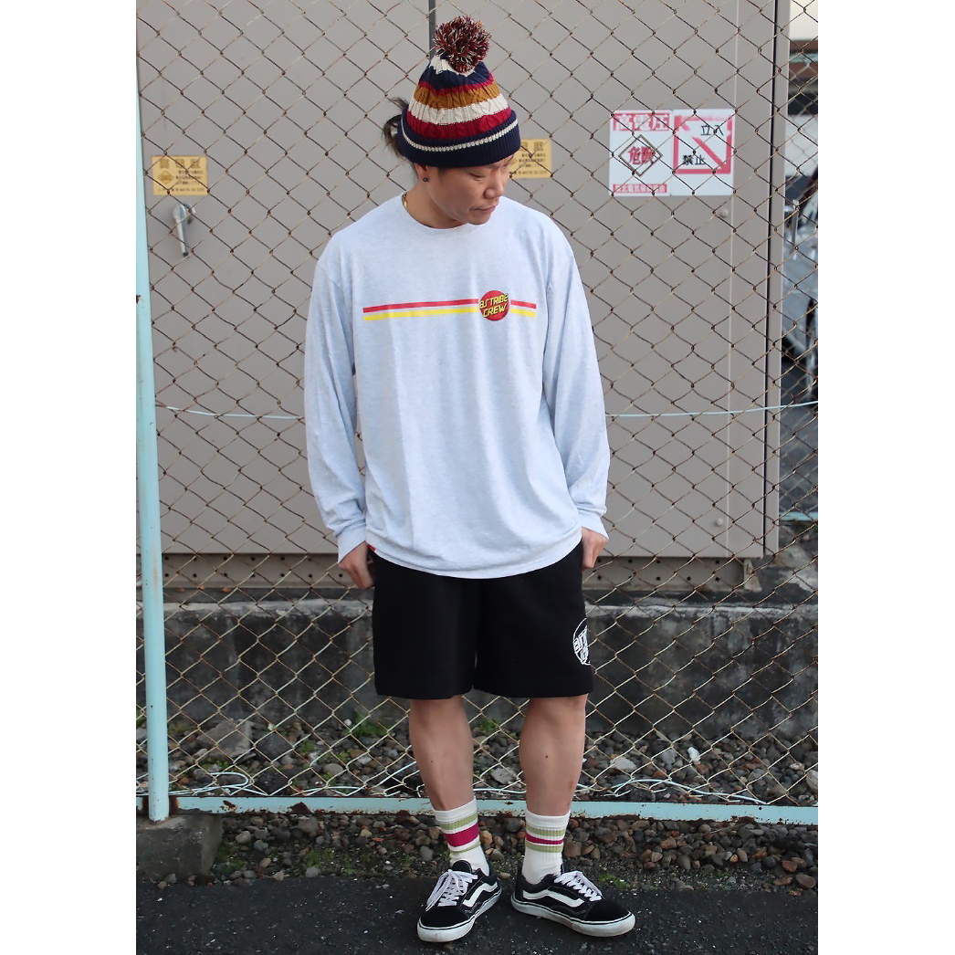 BSCRUZ LOOSE-FIT SWEAT SHORTS ブラック MサイズLサイズ | フ...