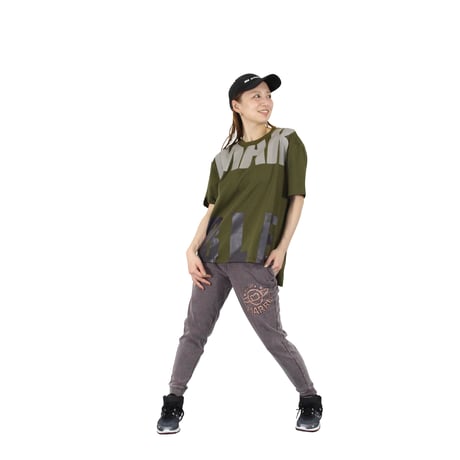 （Marble）U2601-605 デニム風スリムパンツ　BROWINDENIM　UNISEX M・ML・ L・XL
