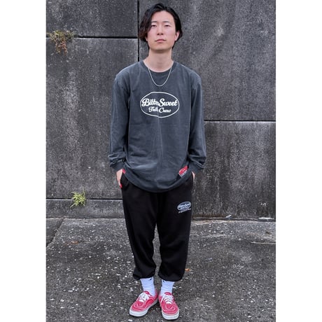 BS GELATO LOGO GARMENT DYE L/SL Tee　ヴィンテージブラック　LサイズXLサイズ