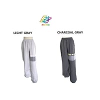 （Marble催事限定商品セール）SL2604-606　メッシュ入ロングパンツ　LIGHT GRAY　CHARCOAL GRAY　LADIES M ・L