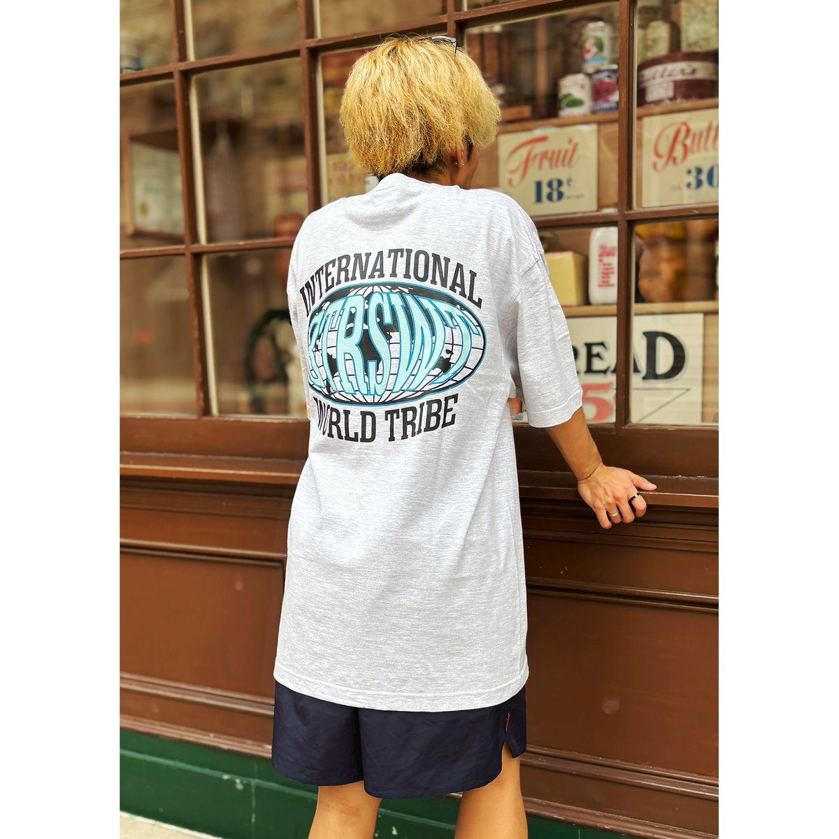 アジアツアー限定 BABYL123! THUNDER! TEE (XL) アディダス ブルース リー ジャバー Tシャツ adidas Originals