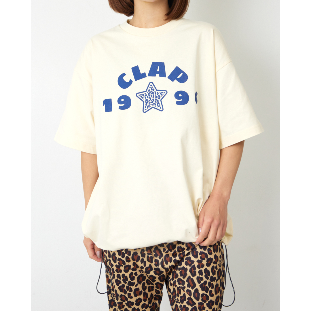 ドラミclap Camo_ClapTee＆Sticker Tee2点セット CLAP）STAR CLAP 1996 CODE TEE アイボリー | フィットネスウェア