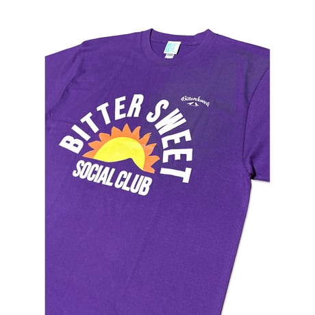 BS SOCIAL CLUB PREMIUM COMFORT Tee　パープル　LサイズXLサイズ