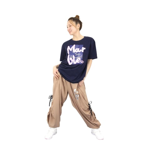 （Marble）L2603-607　タックワイドパンツ　BEIGE　LADIES M・L