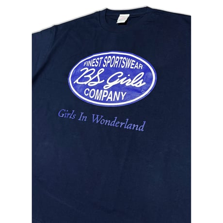 GIW FINE JERSEY RELAX FIT Tee（裾ドローコード）　ネイビー　MサイズLサイズ