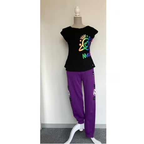 (Marble催事限定商品セール）SU2307-608　スリムパンツ　PUR　ユニセックス ML・L