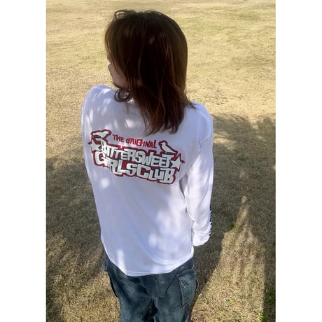 BSG CLUB L/SL Tee　ホワイト　LサイズXLサイズ