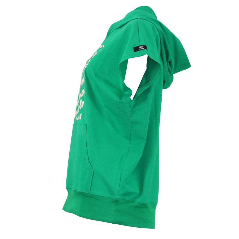 marble - 【新品・未使用】marble フード付きドルマンT Marble）L2508-103 フード付ドルマンT GREEN LADIES F | フィ