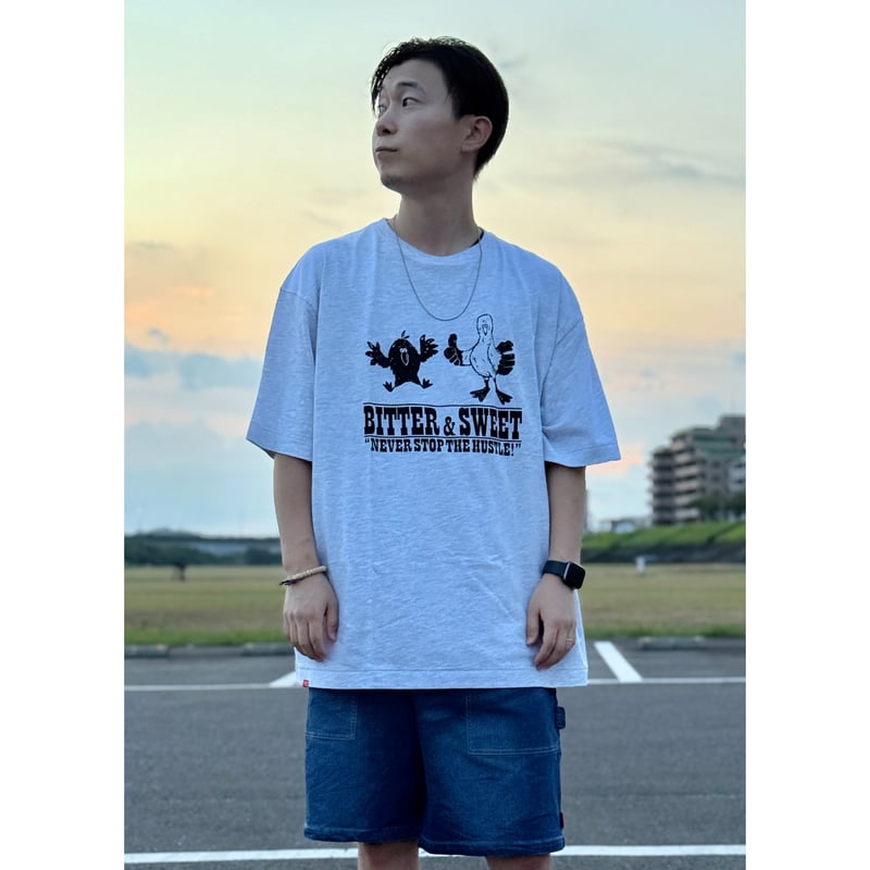 N.S.T.H. TRI-BLEND BIG Tee アッシュ MサイズLサイズXLサイズ |