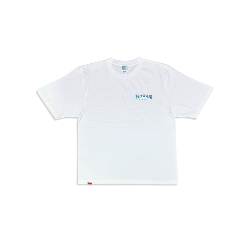 BABYL WHITE FLAME TEE【XLサイズ】 BS FREESTYLERS FLAME LOGO BIG Tee ホワイト XLサイズ |
