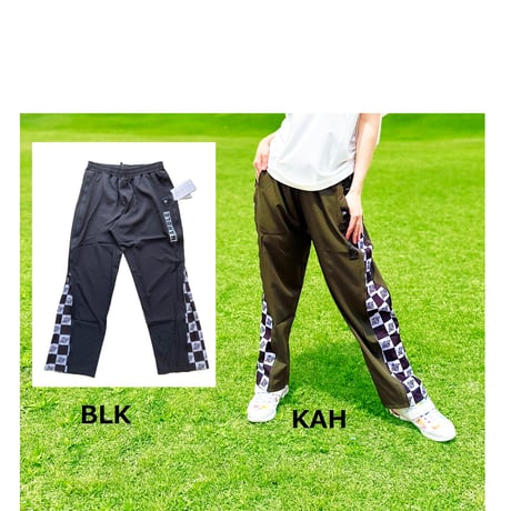 （Marble催事限定商品セール）SU2501-605　ファスナー付ロングパンツ　KAH　BLK　UNISEX-M
