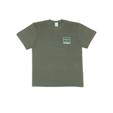 BS®︎ DESIGNS LOGO Tee　ライトオリーブ　LサイズXLサイズXXLサイズ