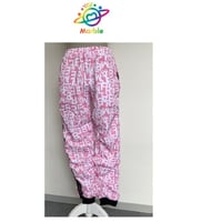 （Marble催事限定商品セール）SL2401-605　ギャザーパンツ　PNK　レディースML