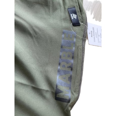 （Marble催事限定商品セール）SU2501-605　ファスナー付ロングパンツ　KAH　BLK　UNISEX-M