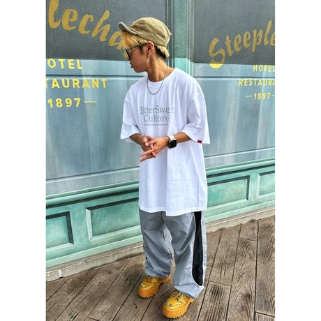PREMIUM POLYESTER MEN'S TRACK PANTS　GREY（グレー）　MサイズLサイズ