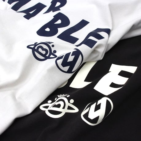 （Marble）U2602-102　Tシャツ　BEIGE　UNISEX M ・L ・XL