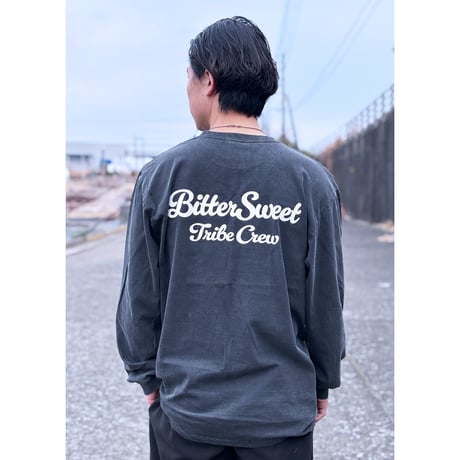 BS GELATO LOGO GARMENT DYE L/SL Tee　ヴィンテージブラック　LサイズXLサイズ