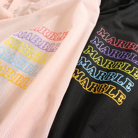 （Marble）L2606-103　フーディドルマンT × カップ付きタンクトップセット　PINK　LADIES F