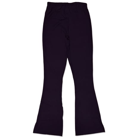 WORK OUT RIB FLARE LEGGINGS　BLACK（ブラック）　MサイズLサイズ
