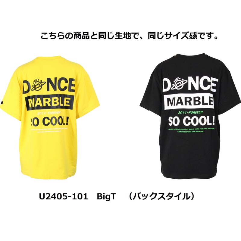 Marble）U2408-101 BigT WHITE UNISEX-M ・L ・XL |  