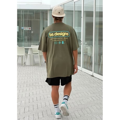 BS®︎ DESIGNS LOGO Tee　ヘイジーネイビー　LサイズXLサイズXXLサイズ