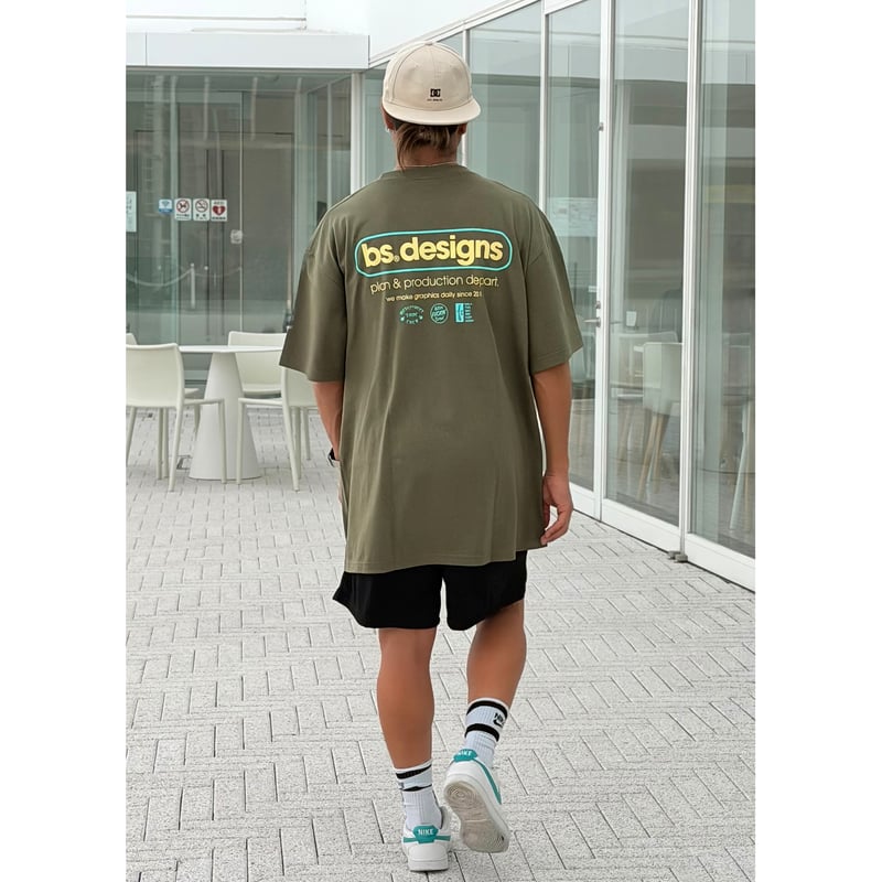 BS®︎ DESIGNS LOGO Tee ヘイジーブラック LサイズXLサイズXXLサイズ