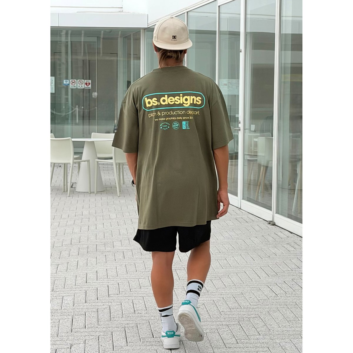 BS®︎ DESIGNS LOGO Tee ヘイジーブラック LサイズXLサイズXXLサイズ