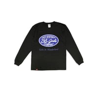 GIW OVAL LOGO L/SL Tee　スモークブラック　MサイズLサイズ