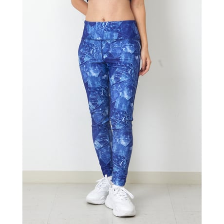 （CLAP）DENIM-POCKET LEGGINGS　インディゴ