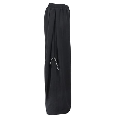 （Marble）L2603-607　タックワイドパンツ　BLACK　LADIES M・L
