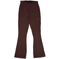 WORK OUT RIB FLARE LEGGINGS　COFFEE BROWN（コーヒーブラウン）　MサイズLサイズ