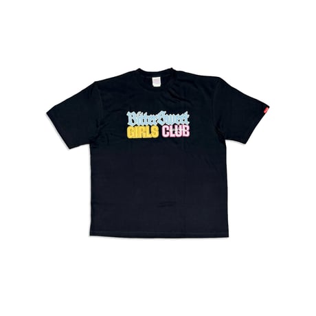 GIRLS CLUB BIG Tee　ブラック　SサイズMサイズLサイズ