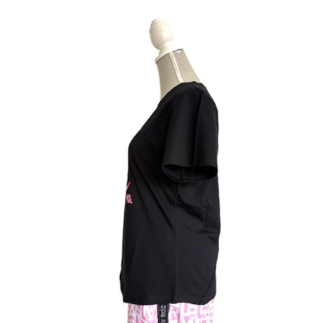 （Marble催事限定商品セール）SL2604-101　バッククロスT　GREEN　BLACK　LADIES M ・L