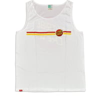 BSCRUZ CIRCLE LOGO GARMENT DYED TANK　ホワイト　LサイズXLサイズ