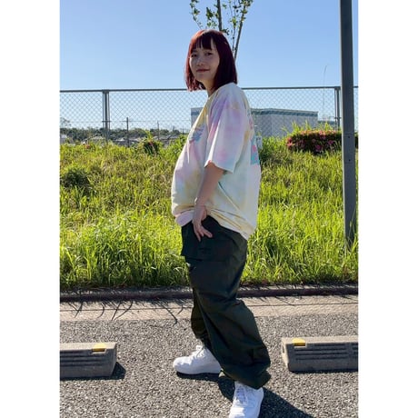 GIRLS PREMIUM POLYESTER CARGO PANTS　ARMY（アーミー）　SサイズMサイズLサイズ