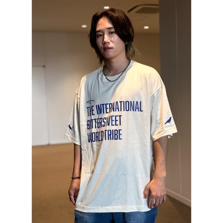 BitterSweet WORLD TRIBE TRI-BLEND BIG Tee　ヴィンテージブラック　MサイズLサイズ