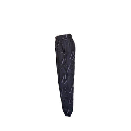 （Marble催事限定商品セール）SU2602-606　総柄ストレッチロングパンツ　RED　BLACK　UNISEX M・L