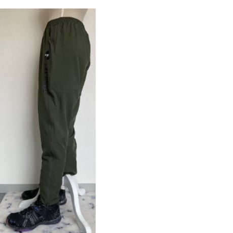 （Marble催事限定商品セール）SU2501-605　ファスナー付ロングパンツ　KAH　BLK　UNISEX-M